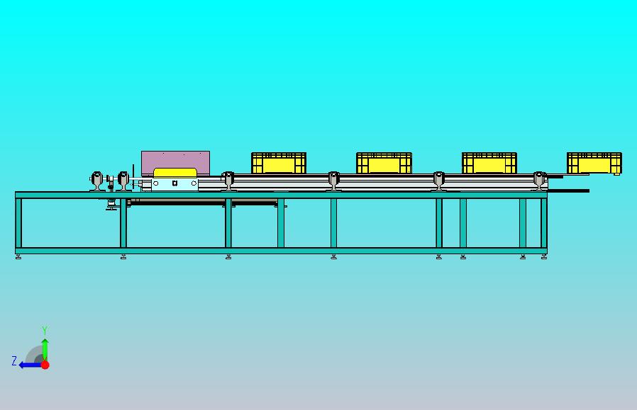 一款步进送料定位机3D图纸