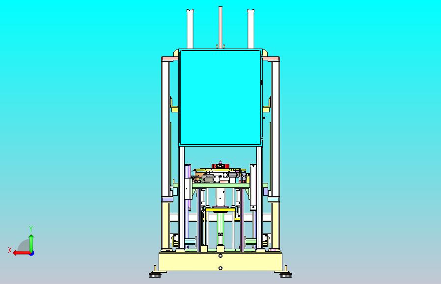 一款电机定子装配3D模型