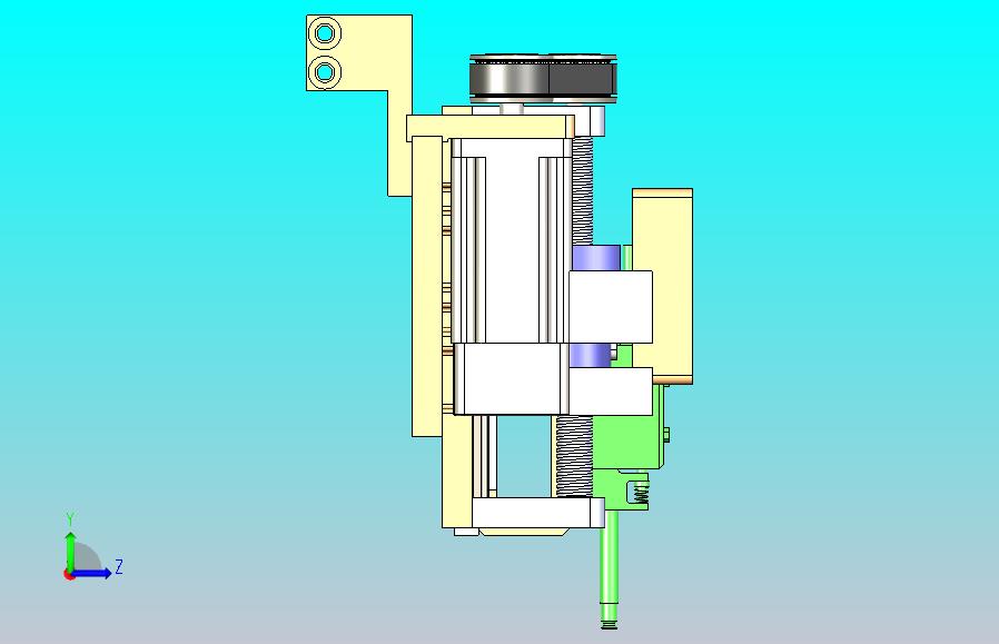 等分机构总装机3D图纸