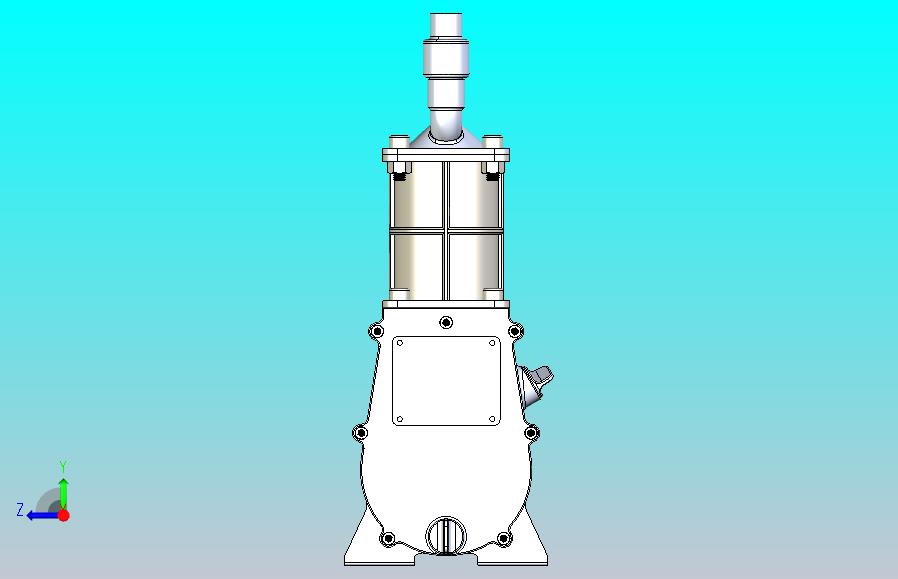 一款活塞泵图纸3D图纸