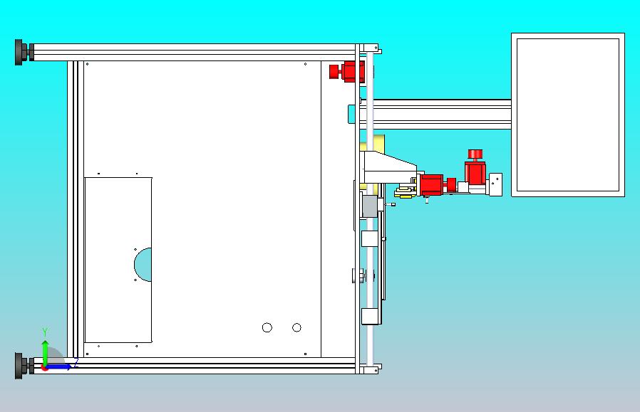 高速LED元件摆放机3D图纸