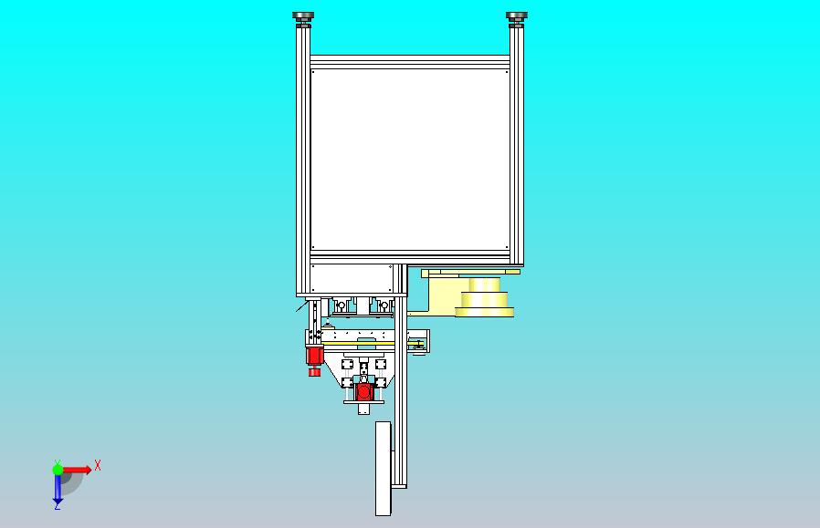 高速LED元件摆放机3D图纸