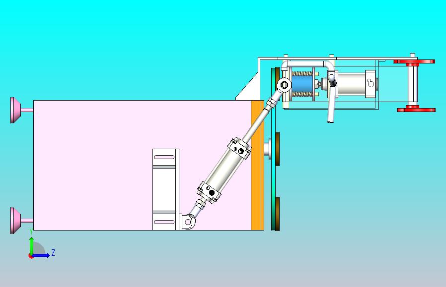封口覆膜机3D图纸