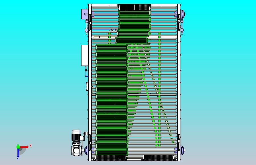 分箱机3D图纸