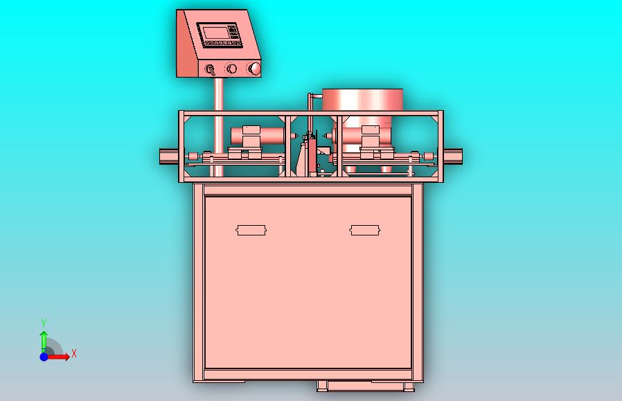 高速自动耳机打孔机3D图纸