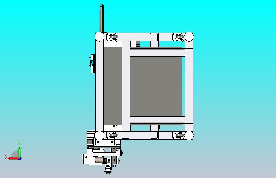 功率电感线圈测试机3D图纸