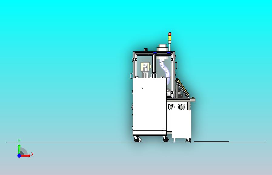 一款电阻焊机3D模型