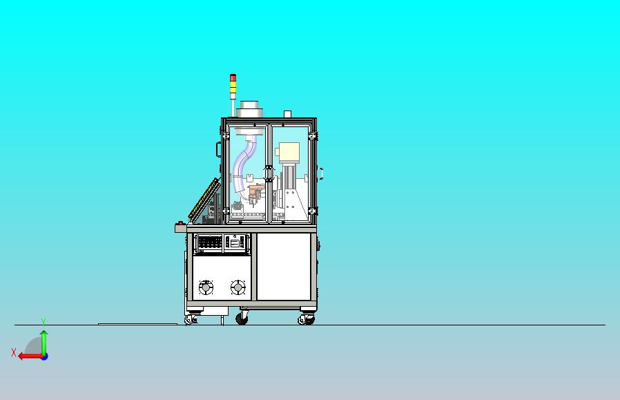 一款电阻焊机3D模型