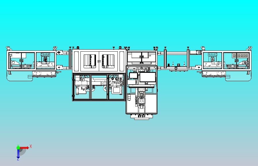 光学玻璃测试和加工完整的总装配图3D图纸