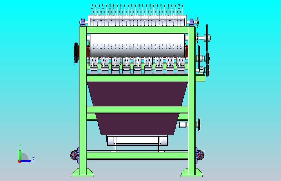 辣椒分选机3D图纸