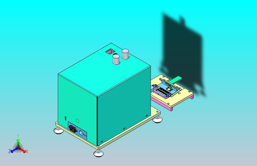 立式剥皮机3D图纸