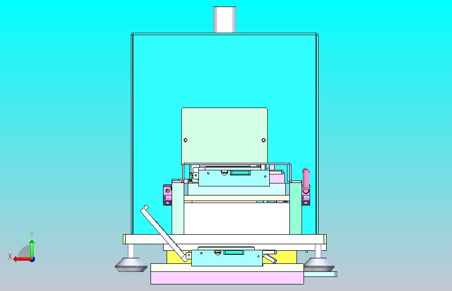 立式剥皮机3D图纸