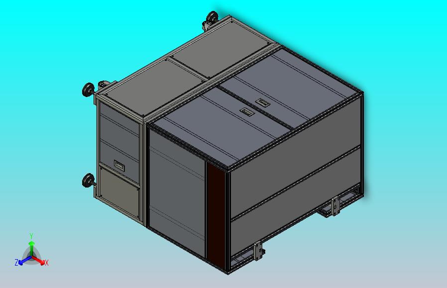 镭射激光机3D图纸