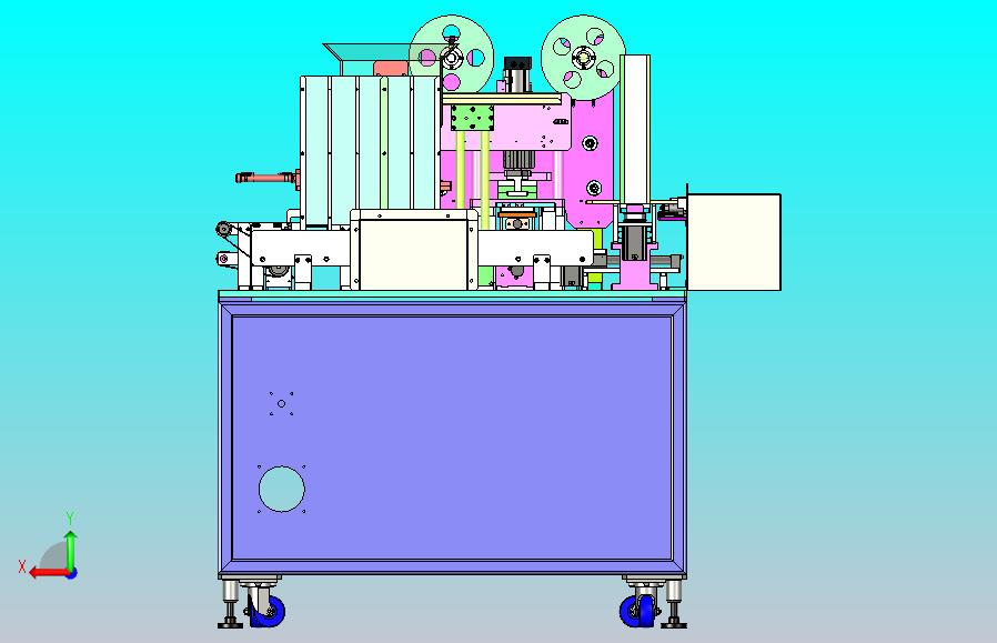颗粒分料机组装自动机3D图纸