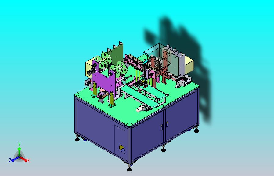 颗粒分料机组装自动机3D图纸