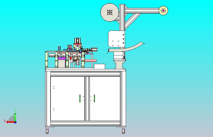 连接器生产非标设备3D图纸