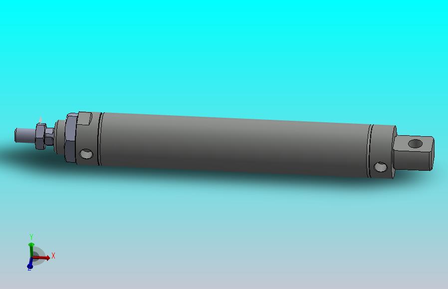 亚德客MBL32X150SCA气缸模型