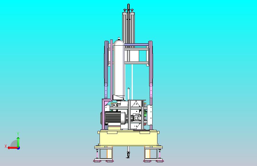 电机组装设备3D图纸三维模型