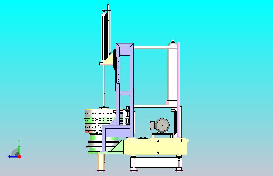 电机组装设备3D图纸三维模型