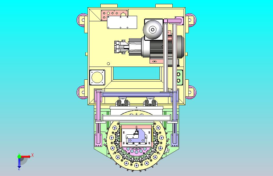 电机组装设备3D图纸三维模型