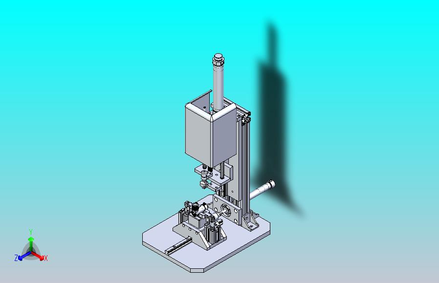 阀体组装机3D设计模型