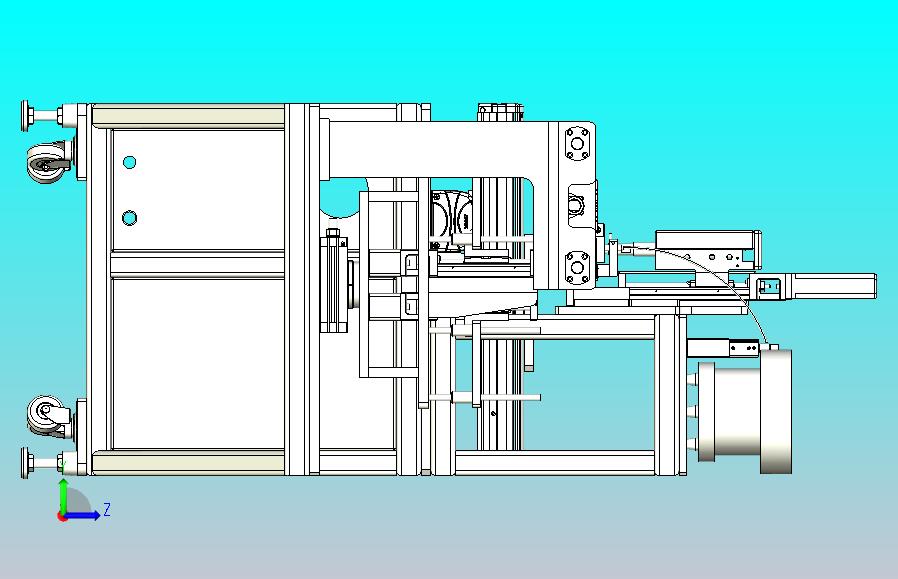 放钉机设备3D图纸