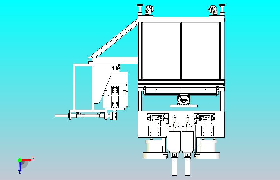 放钉机设备3D图纸