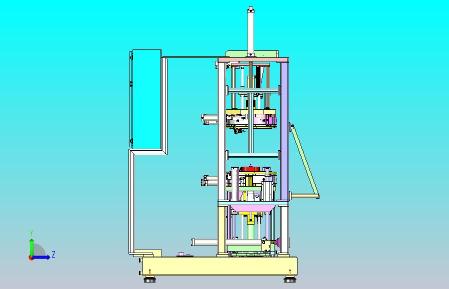 电机转子矫正设备三维模型3D数模