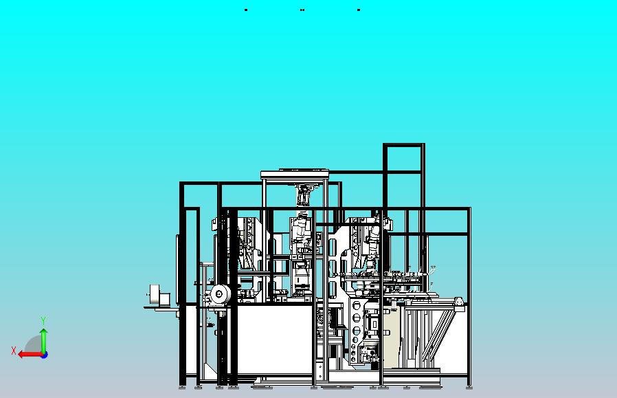 多工位组合非标自动化设备3D图纸三维模型