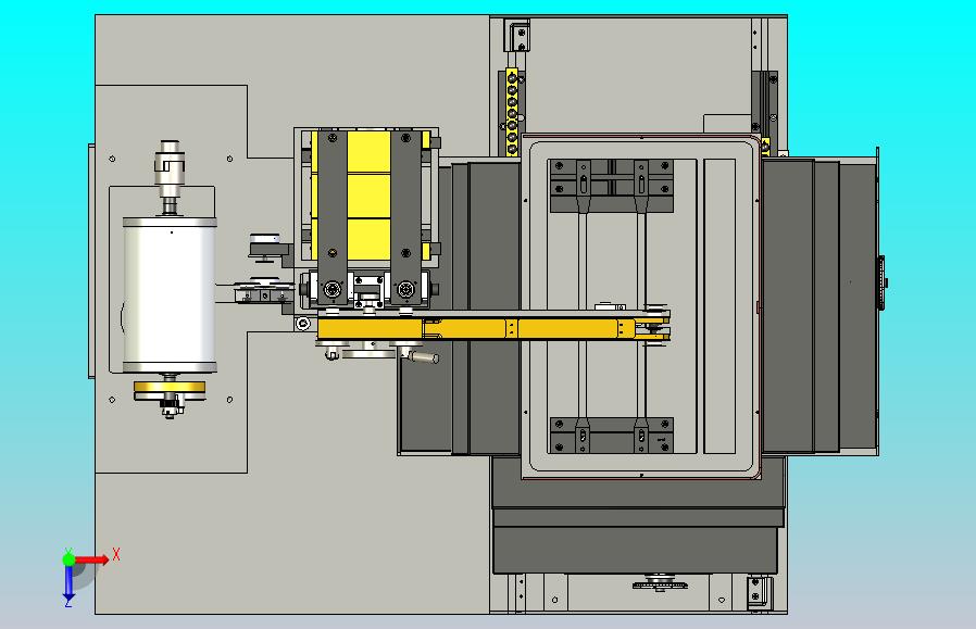 DK系列线切割机3D图纸三维模型