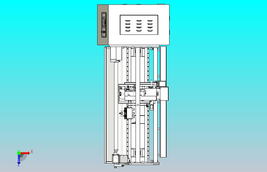 F1400自动切台设备图纸3D图