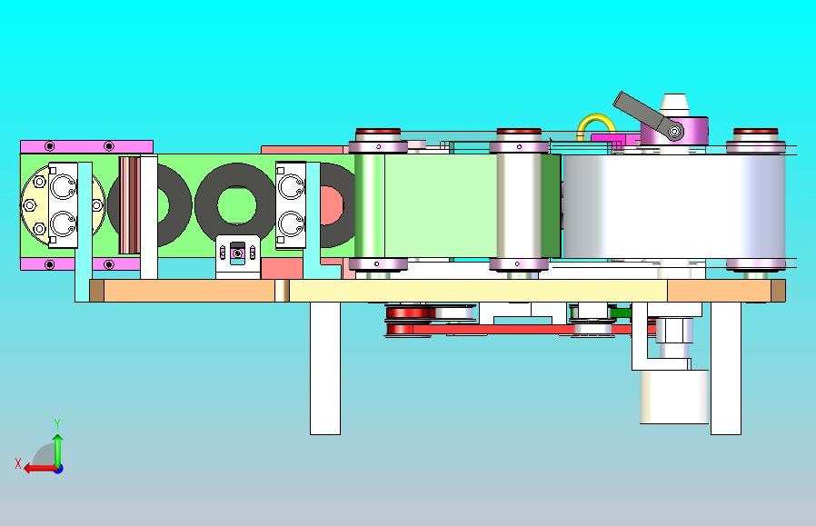 TB贴标模组3D图纸