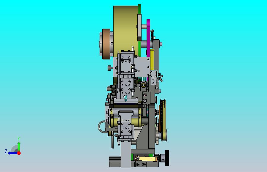 PCB贴标剥标机三维模型