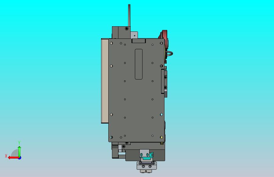 常用的贴标机构模组3D