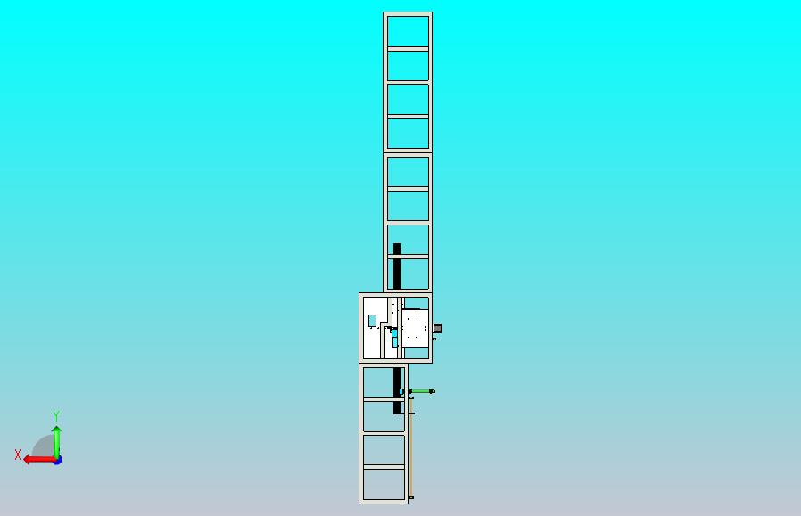 简易铝型材切割机图纸