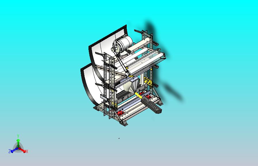 切割机模型3D图纸三维模型