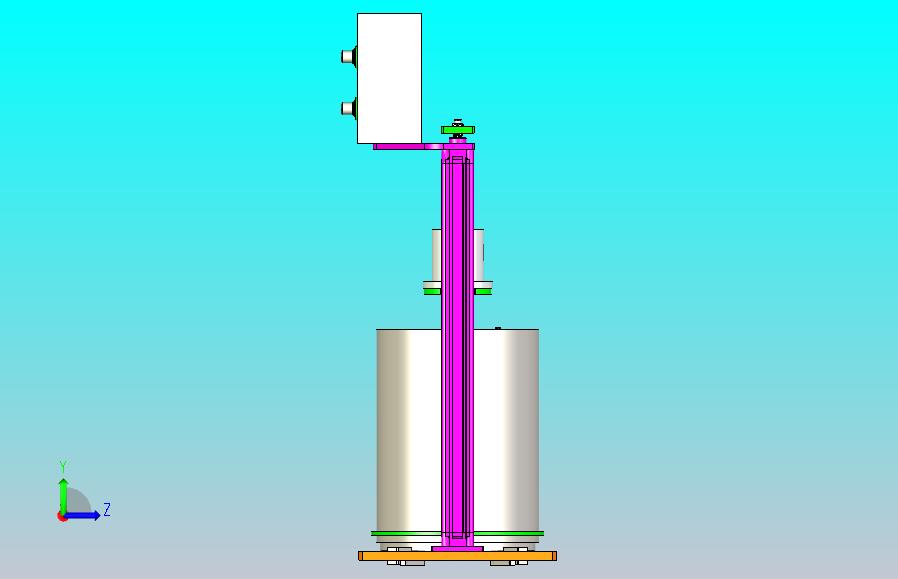 双立柱油脂加注机3D图纸泵体模型