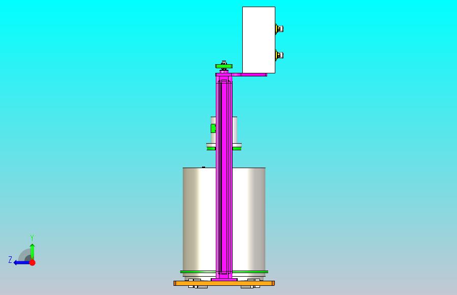 双立柱油脂加注机3D图纸泵体模型