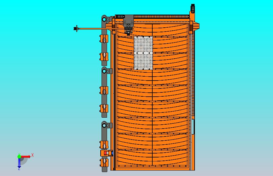 四轴数控等离子切割机3D数模图纸