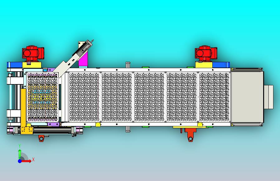 皮带线TRAY盘送料、空盘回流