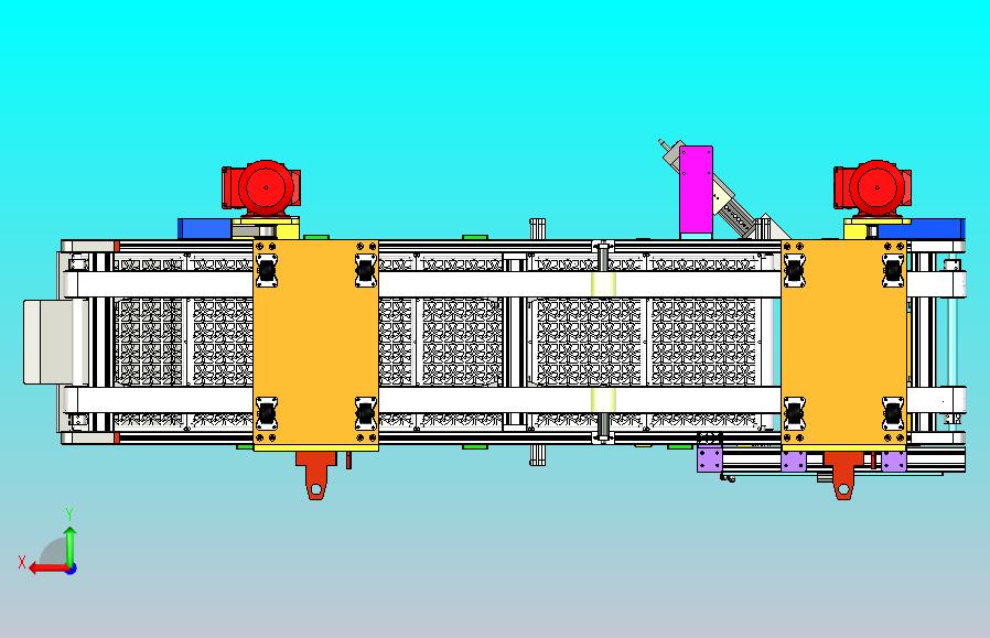 皮带线TRAY盘送料、空盘回流