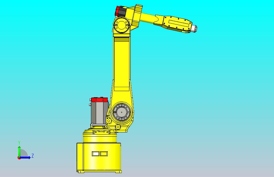 一款复杂机械臂3D模型