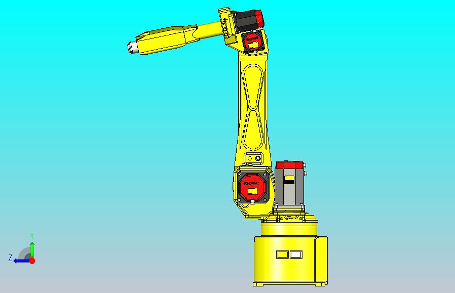 一款复杂机械臂3D模型