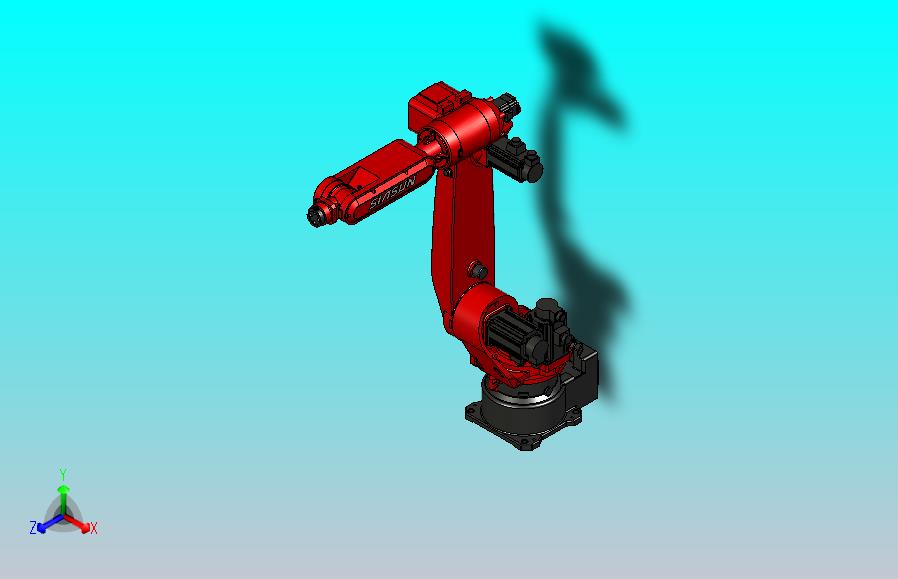 新松机器人SR20A 3D模型