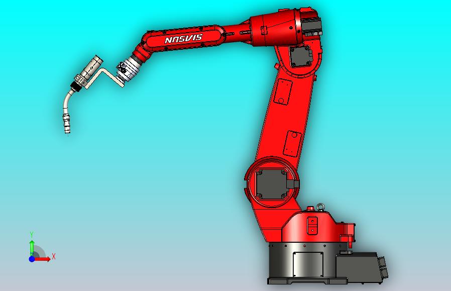 新松SR10C机器人3D模型
