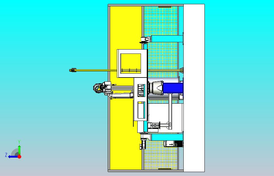 探矿机械机架体机器人焊接工作站3D模型