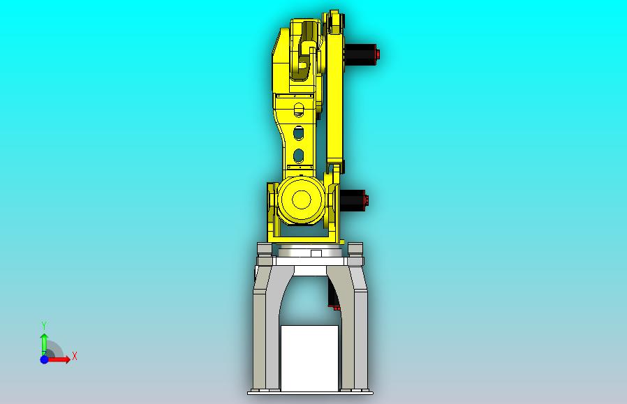 发那科M410iB-450三维模型图纸