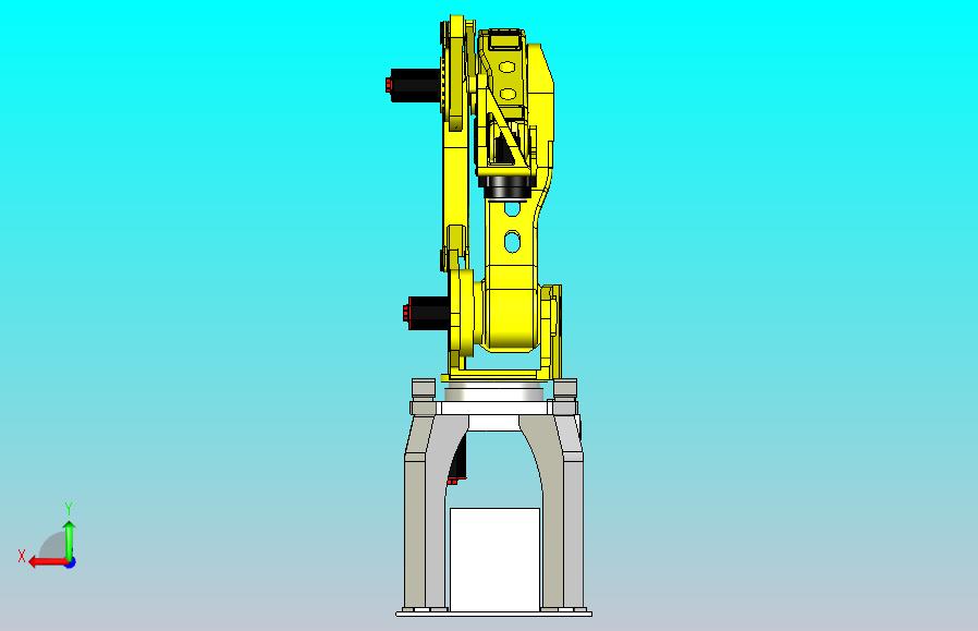 发那科M410iB-450三维模型图纸
