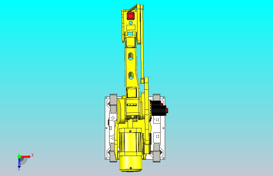发那科M410iB-450三维模型图纸