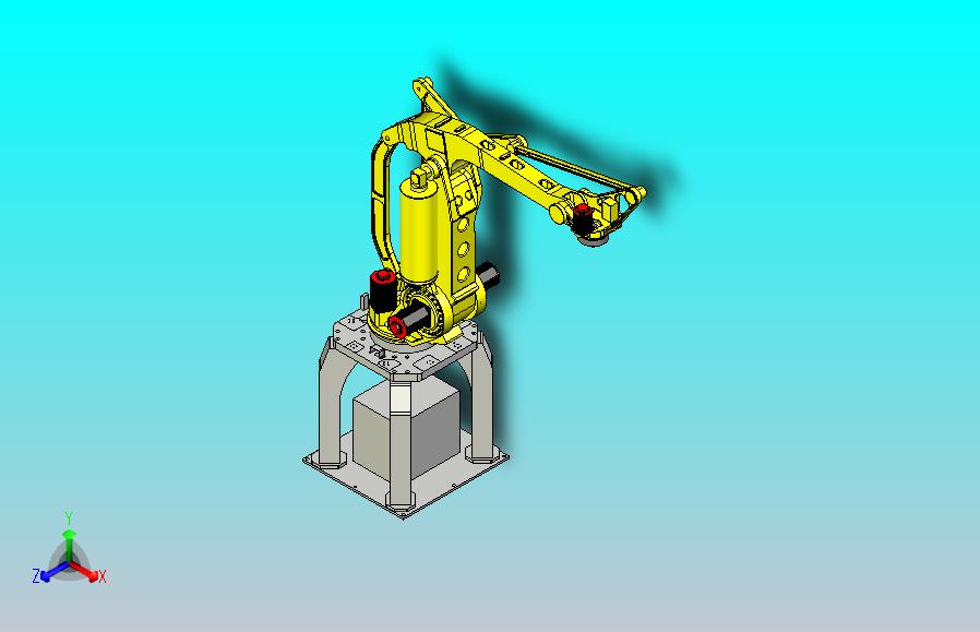 发那科M410iB-300三维模型图纸